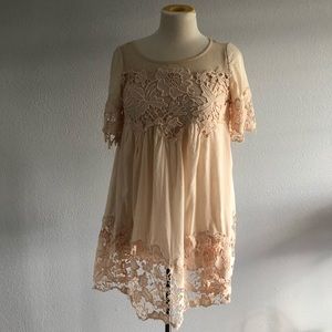 Anthropologie lace dress